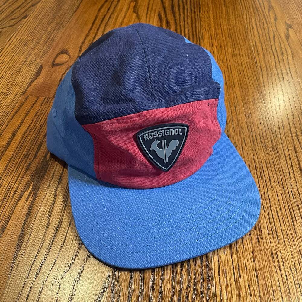 Rossignol Unisex Waterfall 5-Panel Cap Blue/Red/Navy